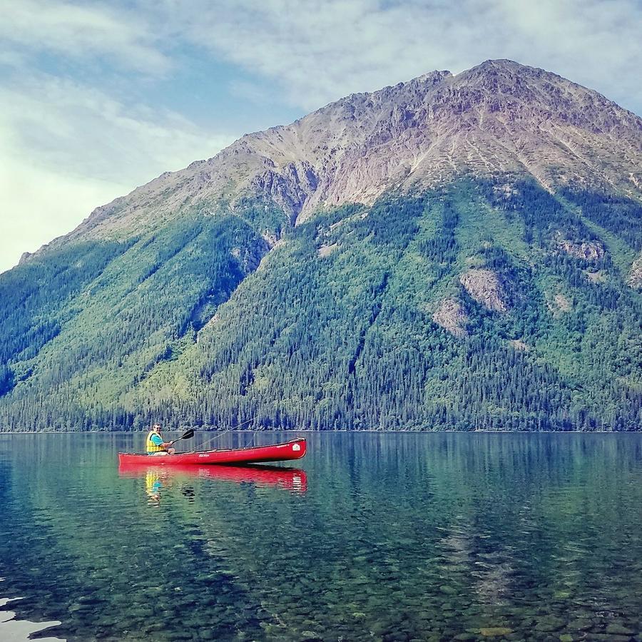 Red Goat Lodge Iskut Eksteriør bilde